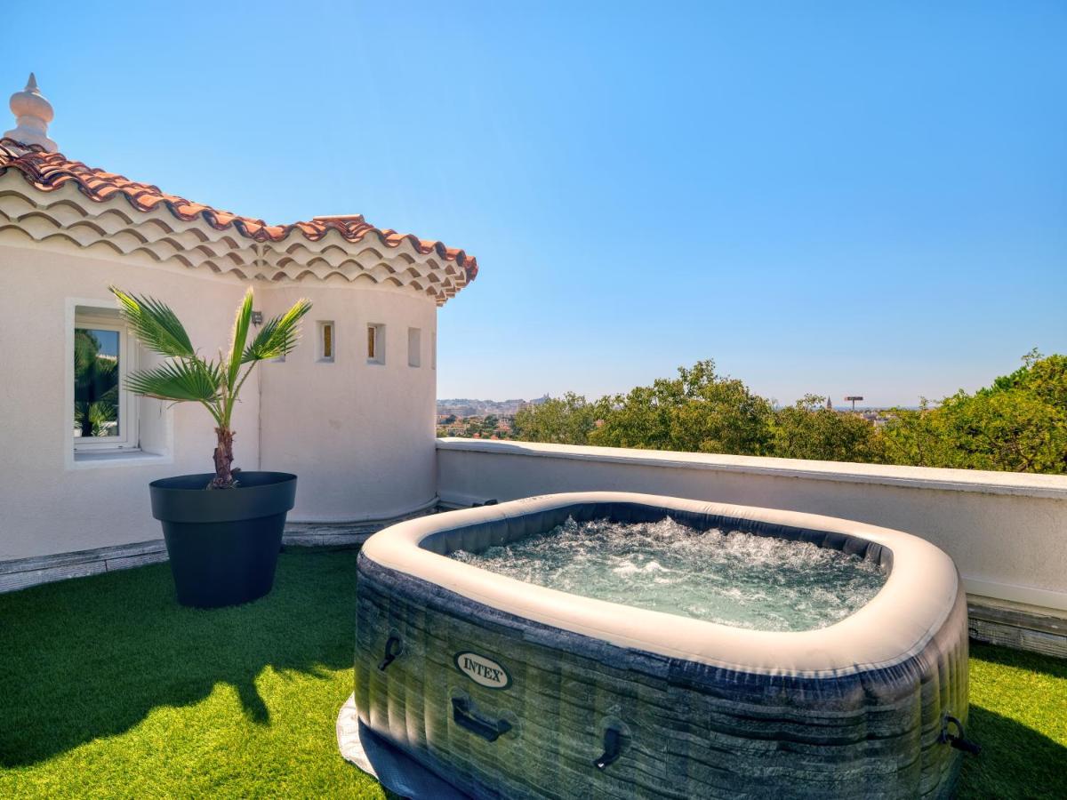 La Bastide De Saint Barnabe - Jacuzzi Terrasse Clim Wifi Parking Petanque Leilighet Marseille Eksteriør bilde